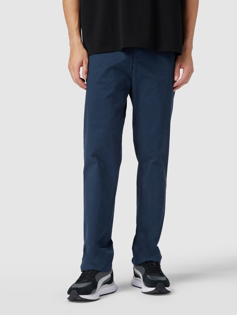 Straight Fit Chino mit Stretch-Anteil in jeans