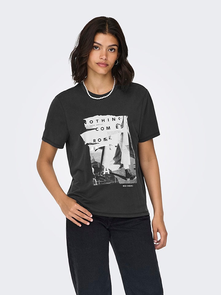 ONLY Shirt in Schwarz günstig kaufen