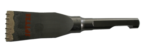 Spytze 8003003 dłuto przegubowe z węglika spiekanego, grubość 6 mm, długość 14,8 cm