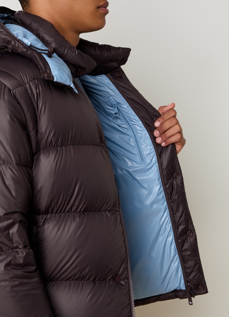 Moncler Cyclone puffer jacket with down padding and removable sleeves