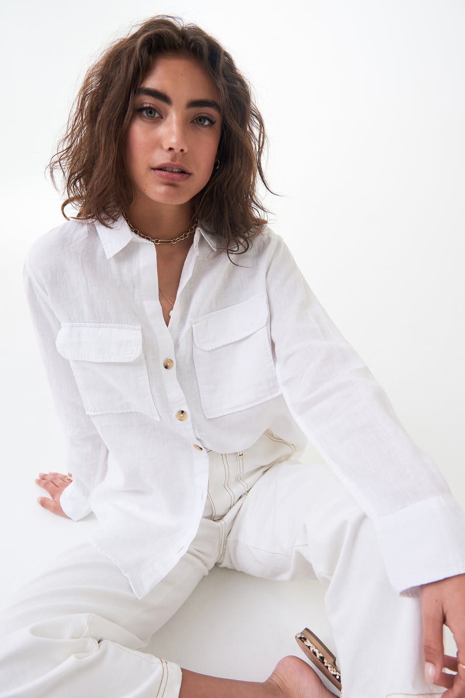 Tove linen shirt