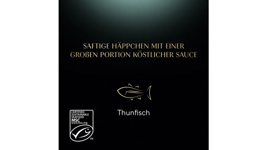 SHEBA® Schale Sauce Lover mit Thunfisch MSC 85g 85 g