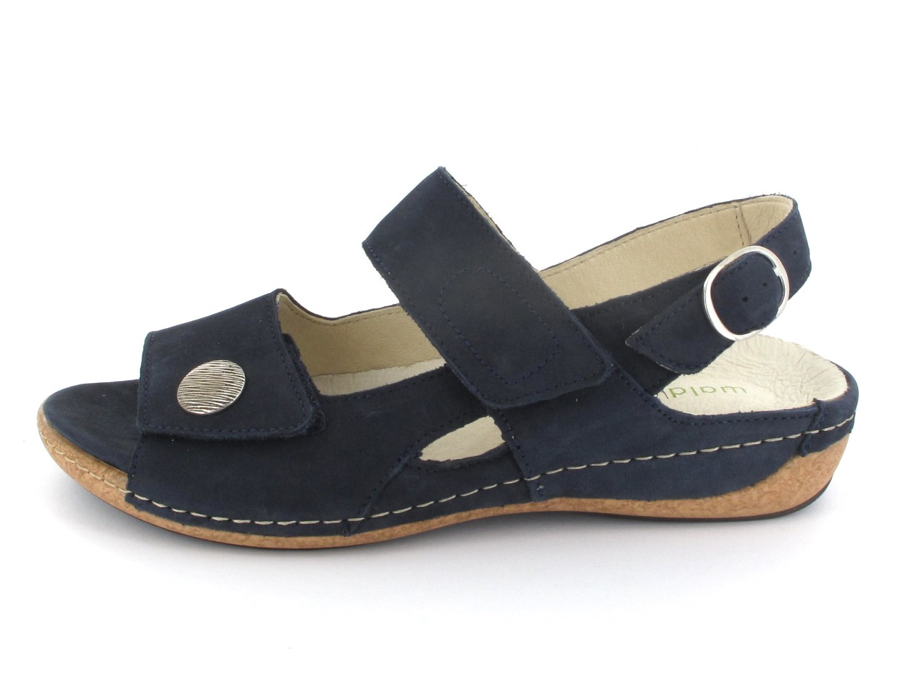 WALDLÄUFER Komfort Sandalen blau Heliett