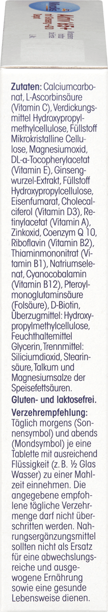 Aktiv 65+ mit Ginseng + Q10 Depot 60 St, 51 g