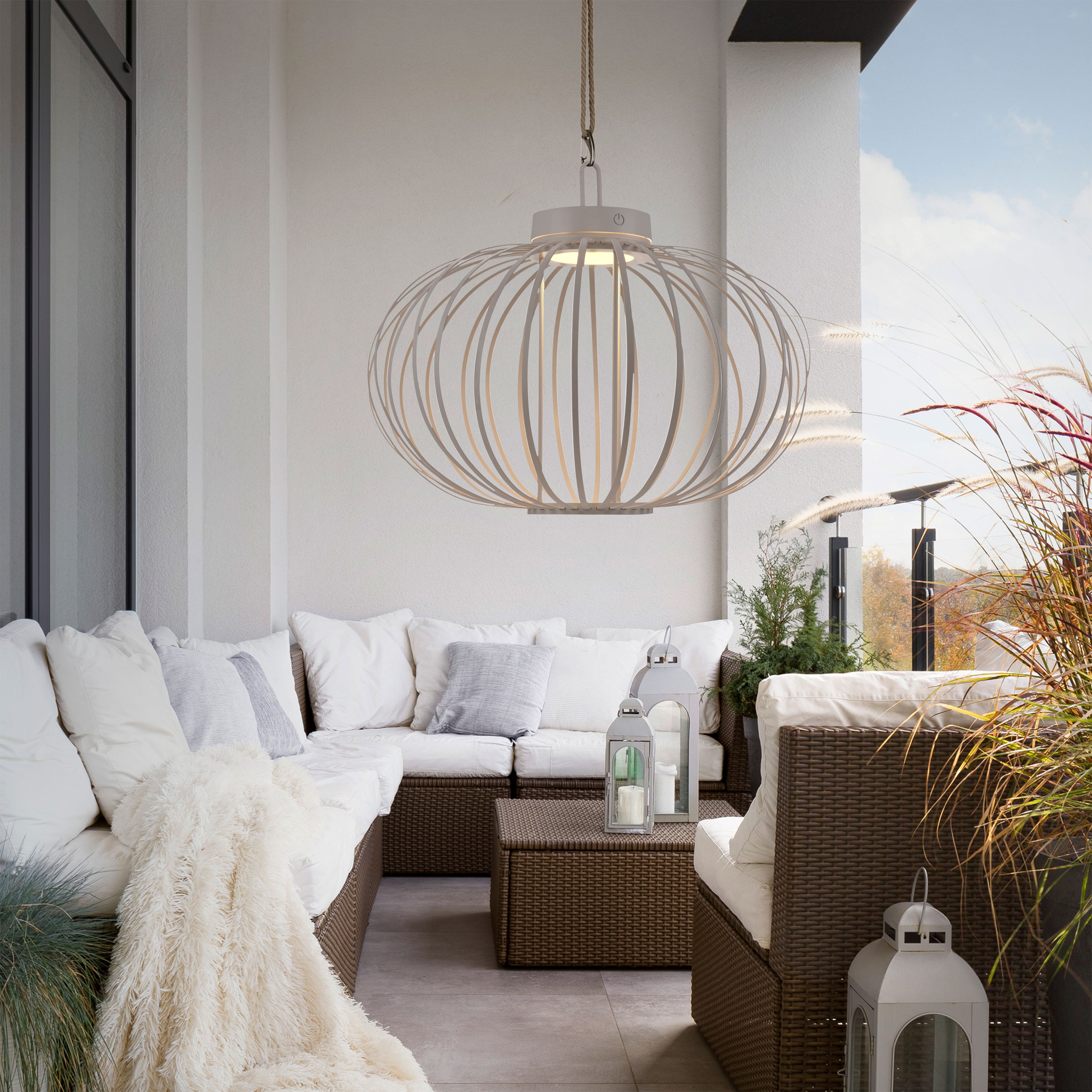 JUST LIGHT.LED-Akku-Tischleuchte 1flg