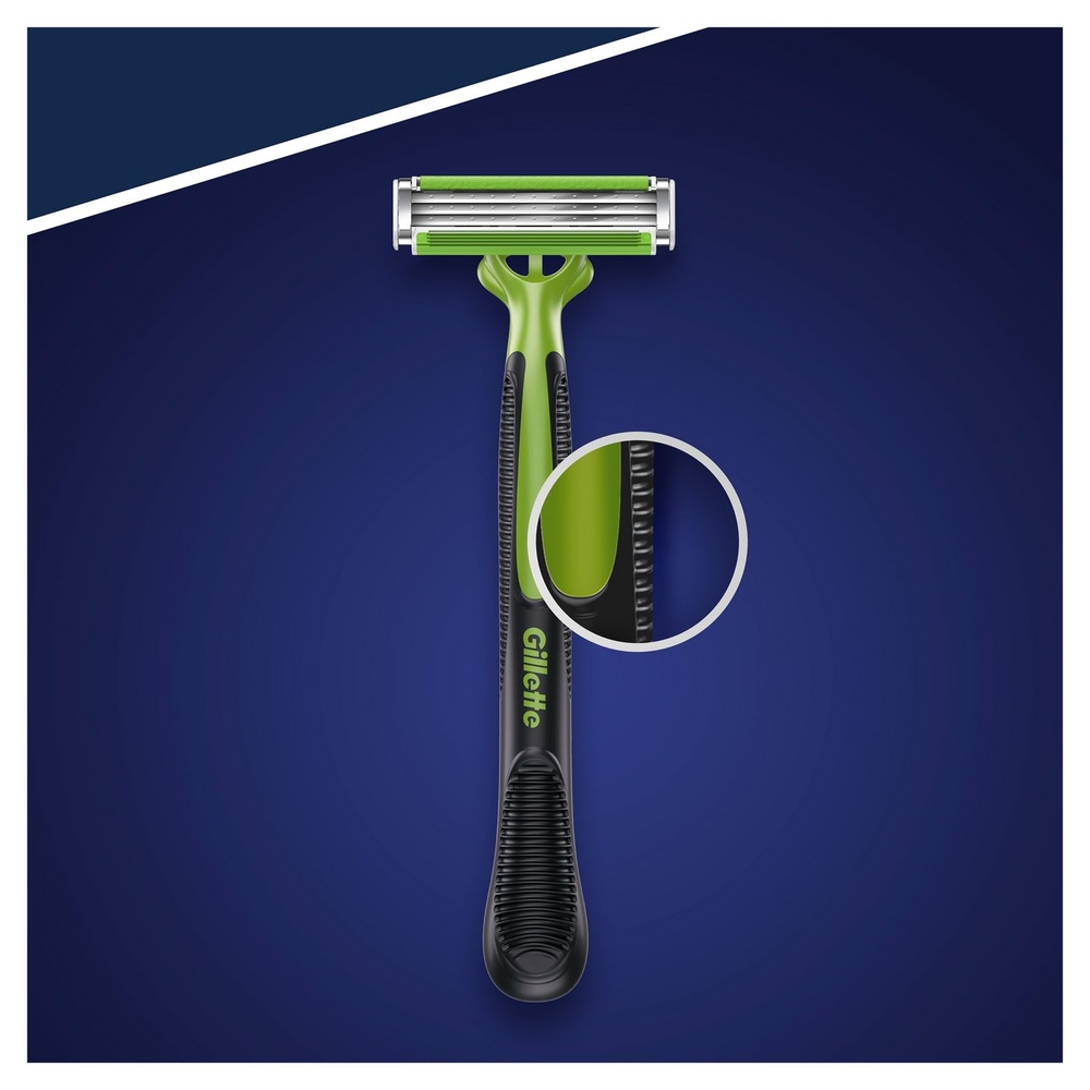 gillette Gillette Blue 3 Rasoirs Jetables Pour Peau Sensible x 4 Rasoirs Jetables