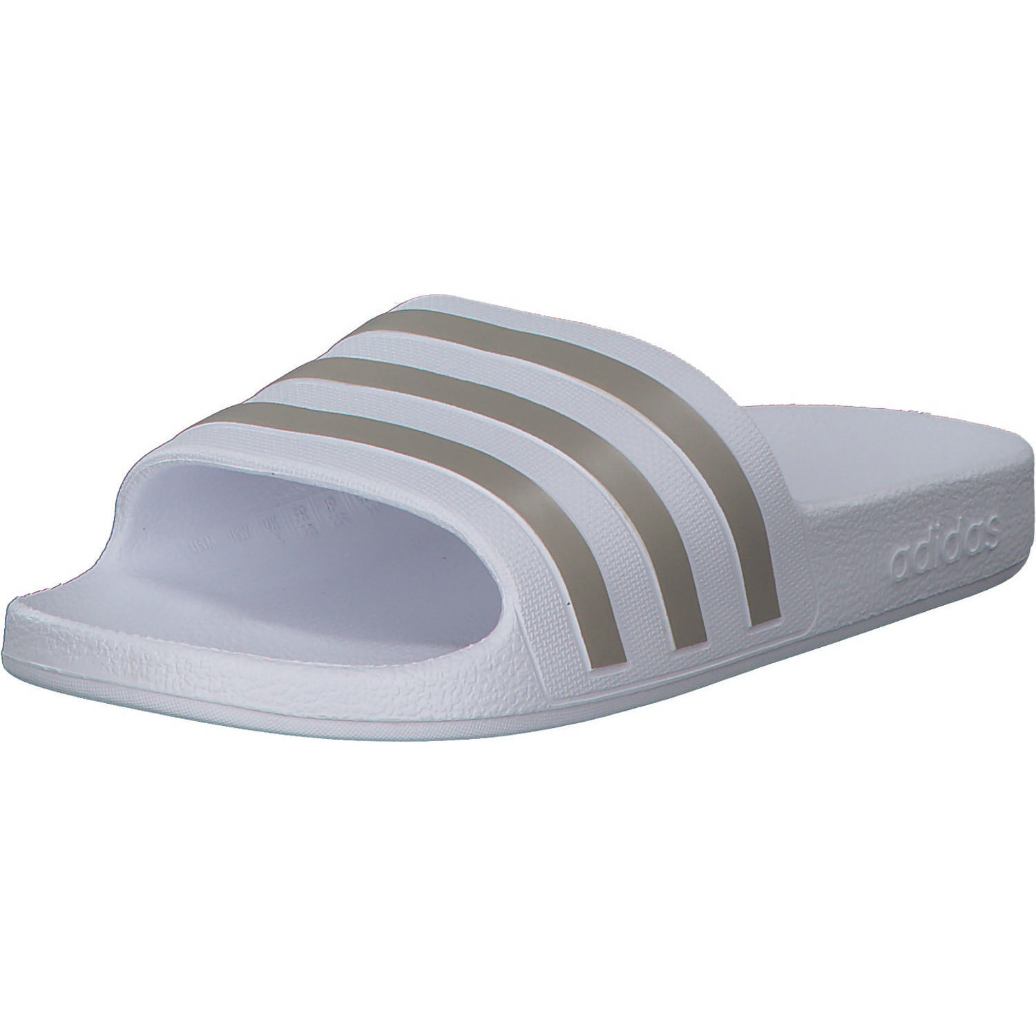 Adidas Core Adilette Aqua W, Badeschuhe, Damen, Weiß (FTWWHT/PLAMET/FTWWHT)