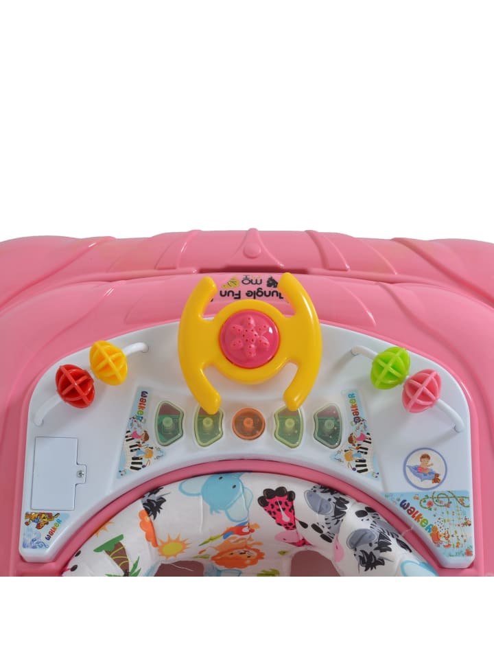 Moni Lauflernhilfe Jungle Fun in rosa günstig kaufen onesize