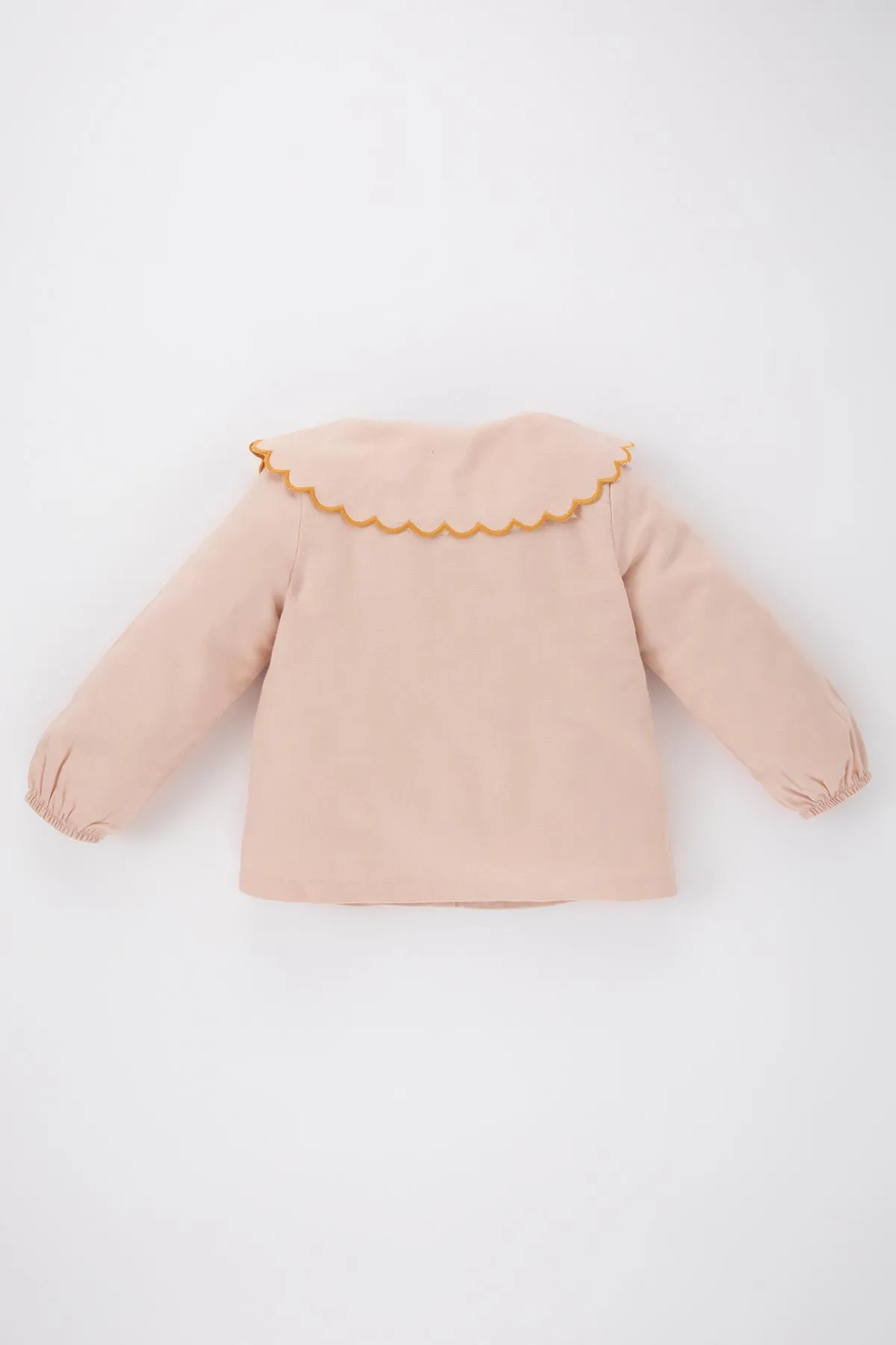 DeFacto  Twill-Langarmshirt mit großem Kragen für Babys