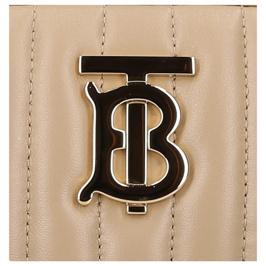 Burberry - Handtasche SMALL LOLA Kalbsleder - beige