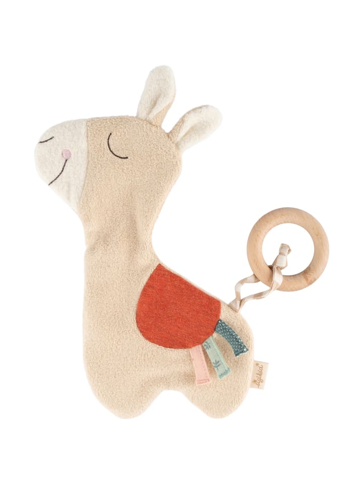 Sigikid Schnuffeltuch Lama Baby Geschenk in beige günstig kaufen onesize