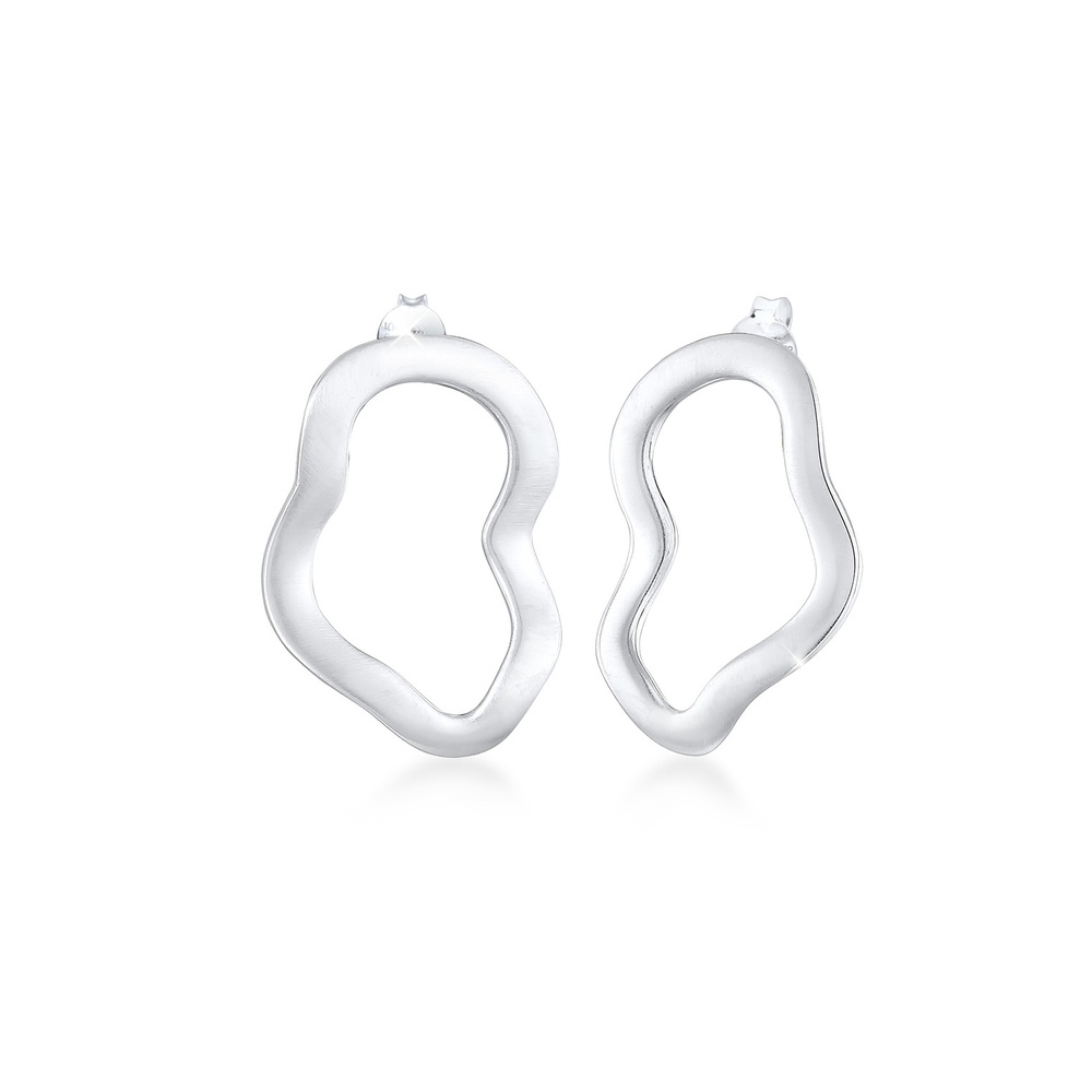 Elli Elli Boucles d'Oreilles Femme - (925/1000) Argent Boucles d'oreilles