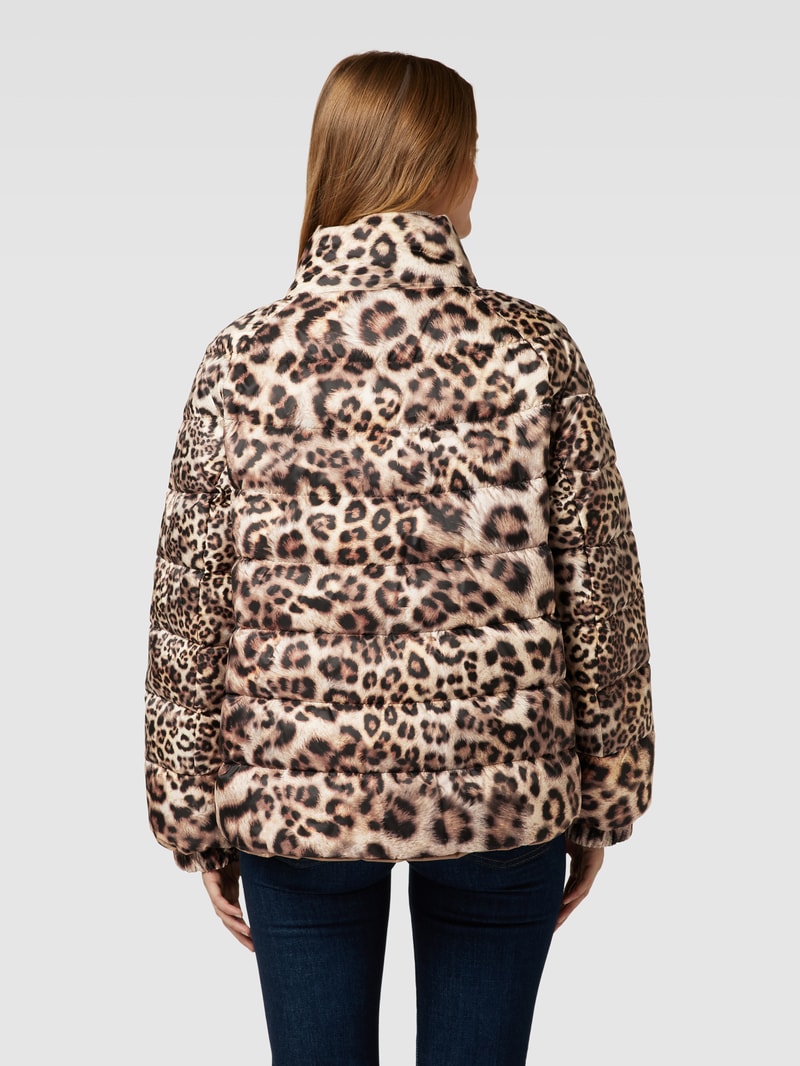 Steppjacke mit Animal-Print - 50 Jahre Jubiläumskapsel in camel