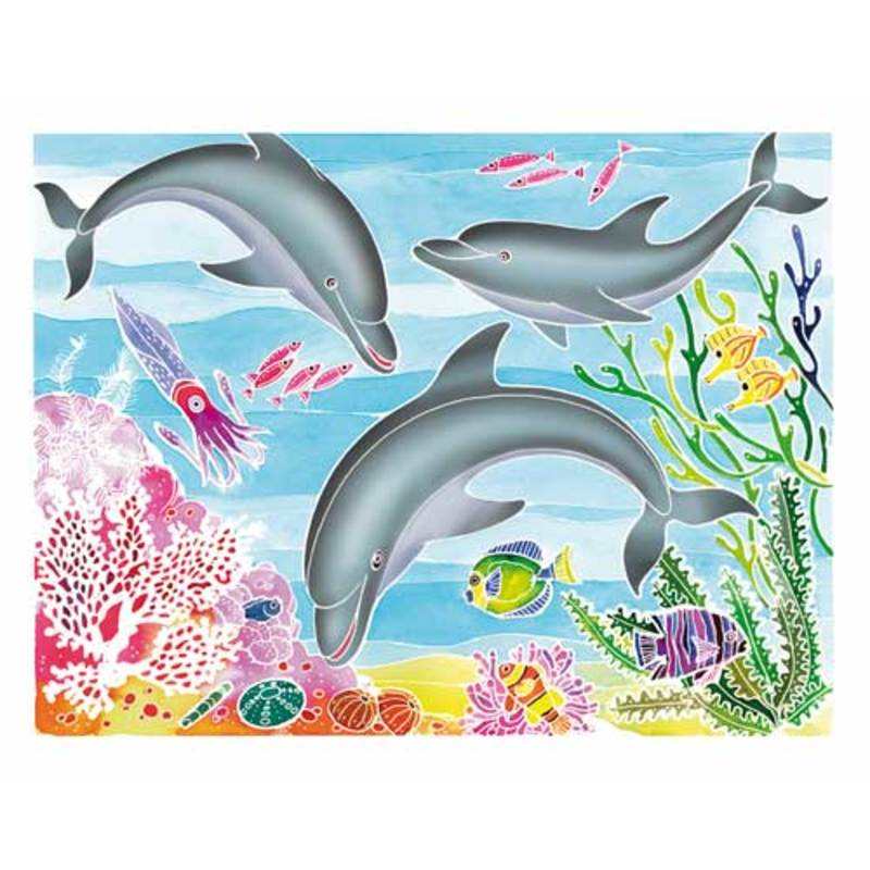 Aquarellum Dauphins Sentosphère