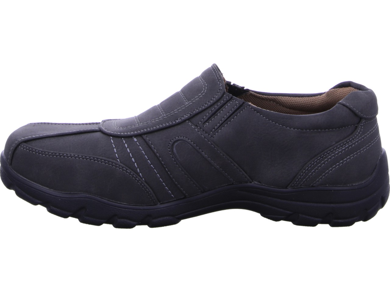 DIVERSE Komfort Slipper grau