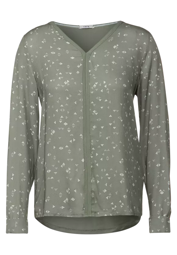 CECIL Bluse im Materialmix