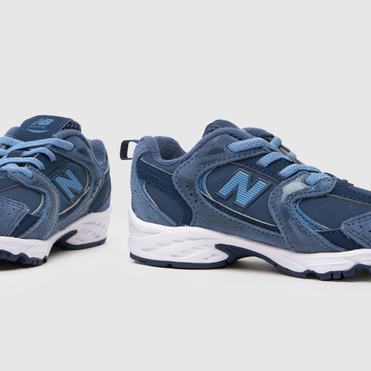 New Balance marinblå 530 pojkar småbarnsskor