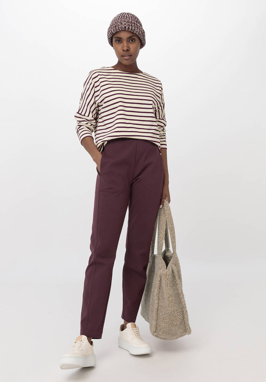 Jersey-Hose aus Bio-Baumwolle