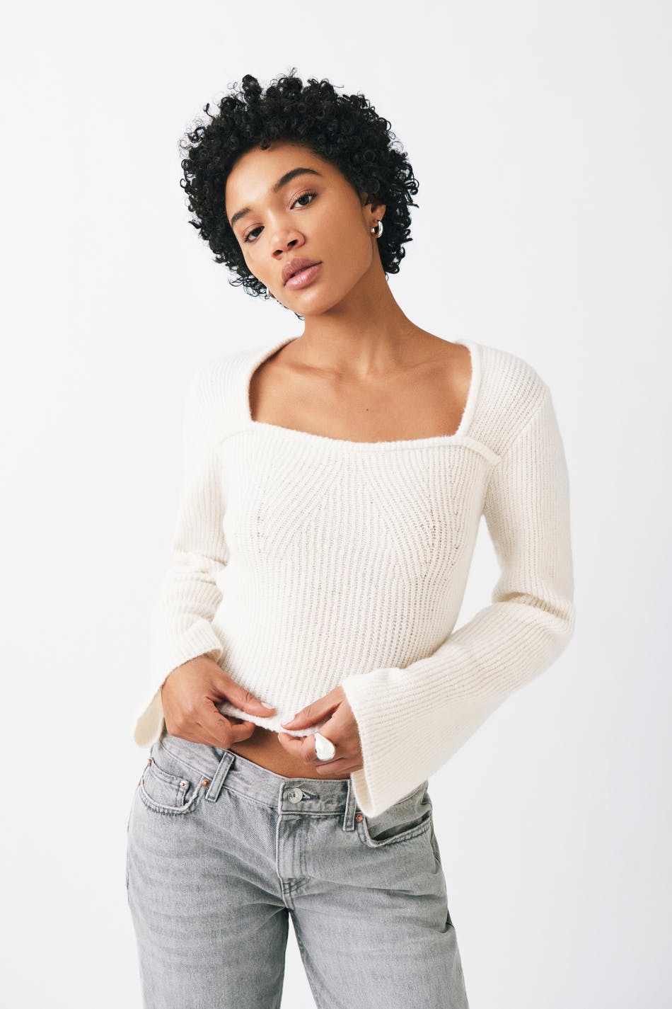 Knitted top