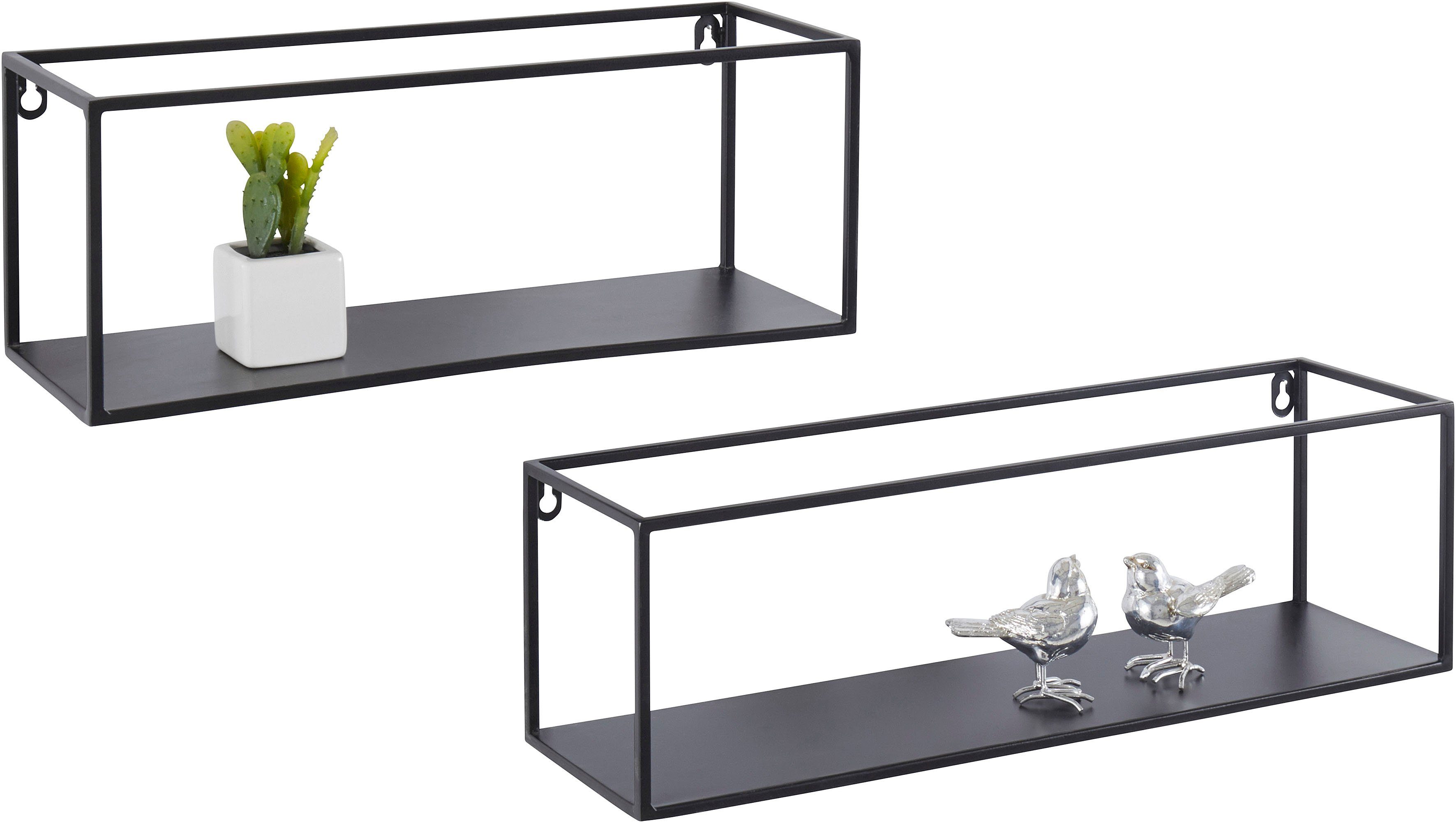 LeGer Home by Lena Gercke Deko-Wandregal Berit, Set 2-tlg.