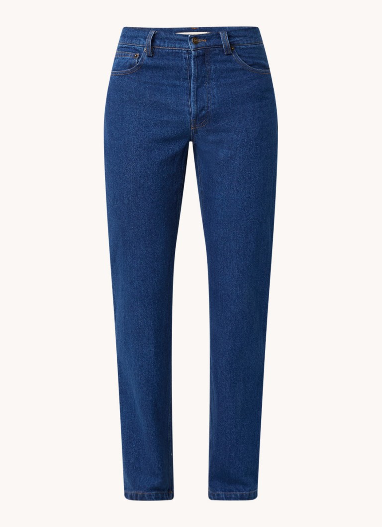 Jeans Jean Bram's Fruit a taglio dritto, lavaggio scuro e tasche laterali