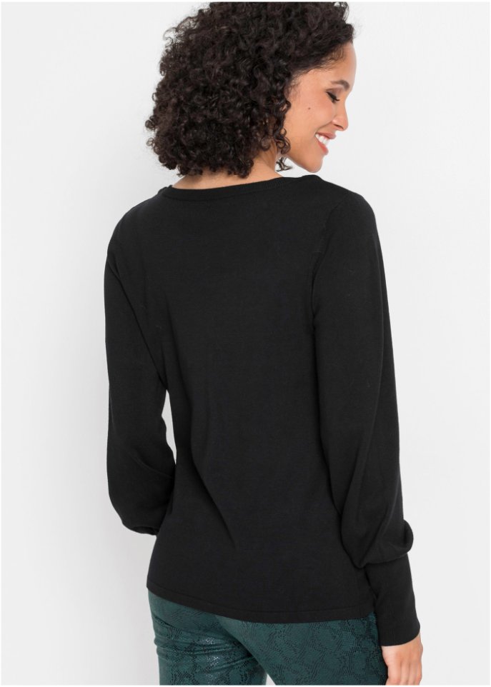 Pullover mit Ballonärmeln