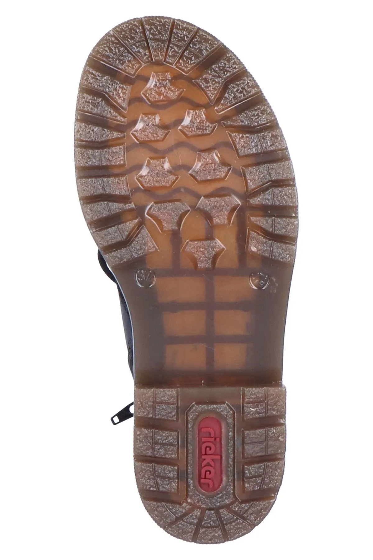 Rieker  Stiefelette - Schwarz - Blockabsatz