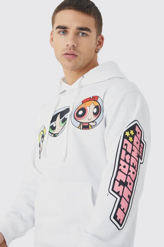 Hoodie mit lizenziertem Powerpuff Girls Print