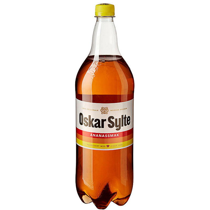 Oscar Sylte Ananasbrus 1,5 l, Oskar Sylte