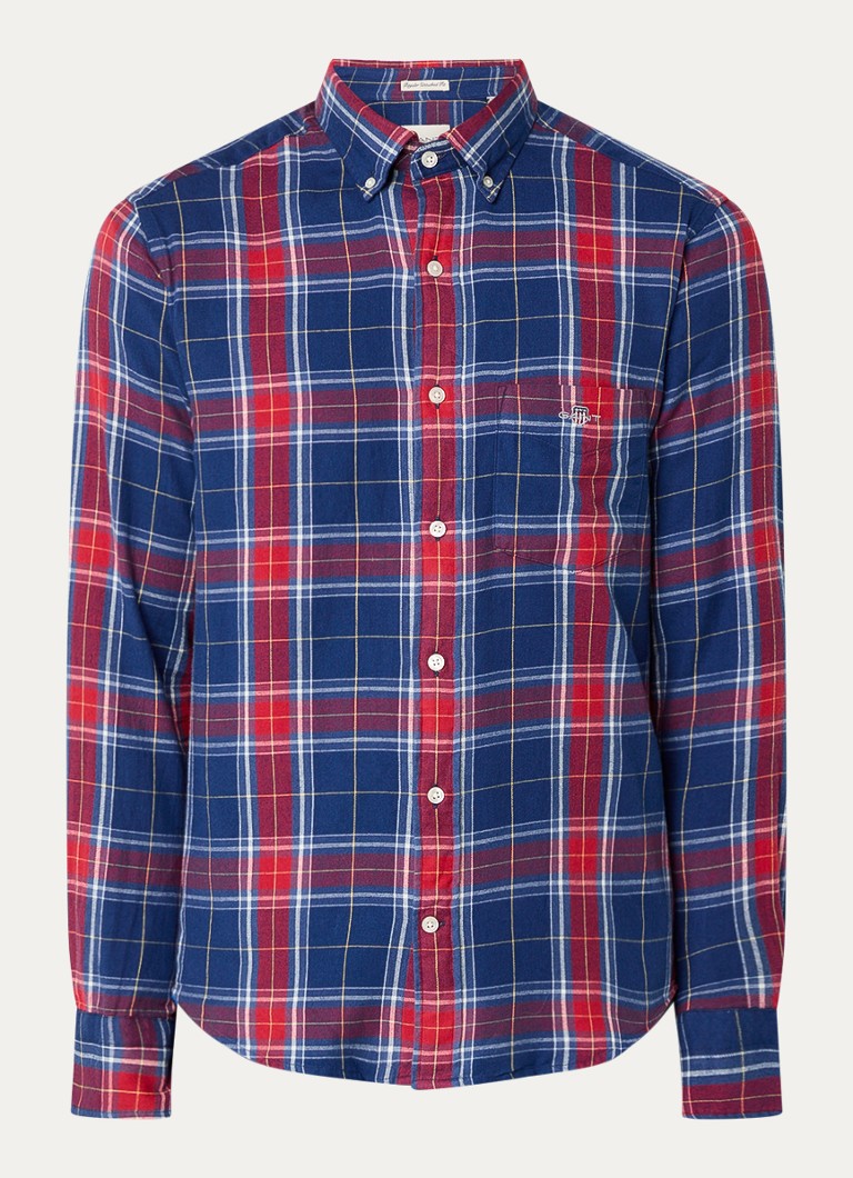 Camicia a quadri classica da uomo