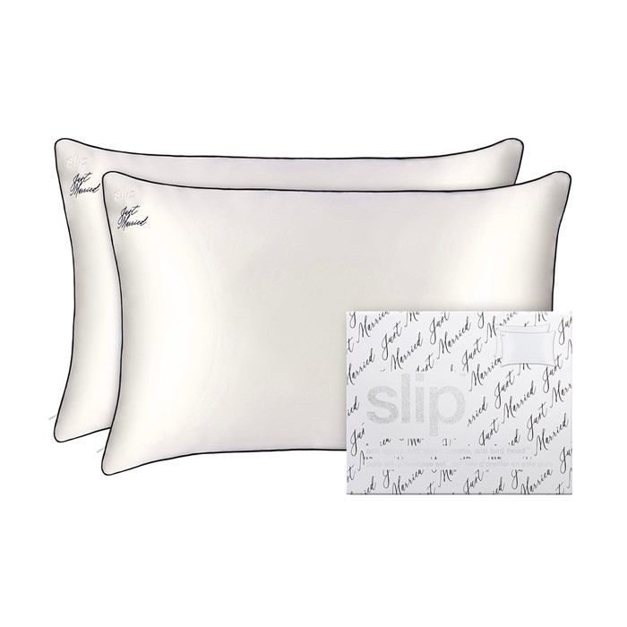 Pure Silk Pillowcase Just Married