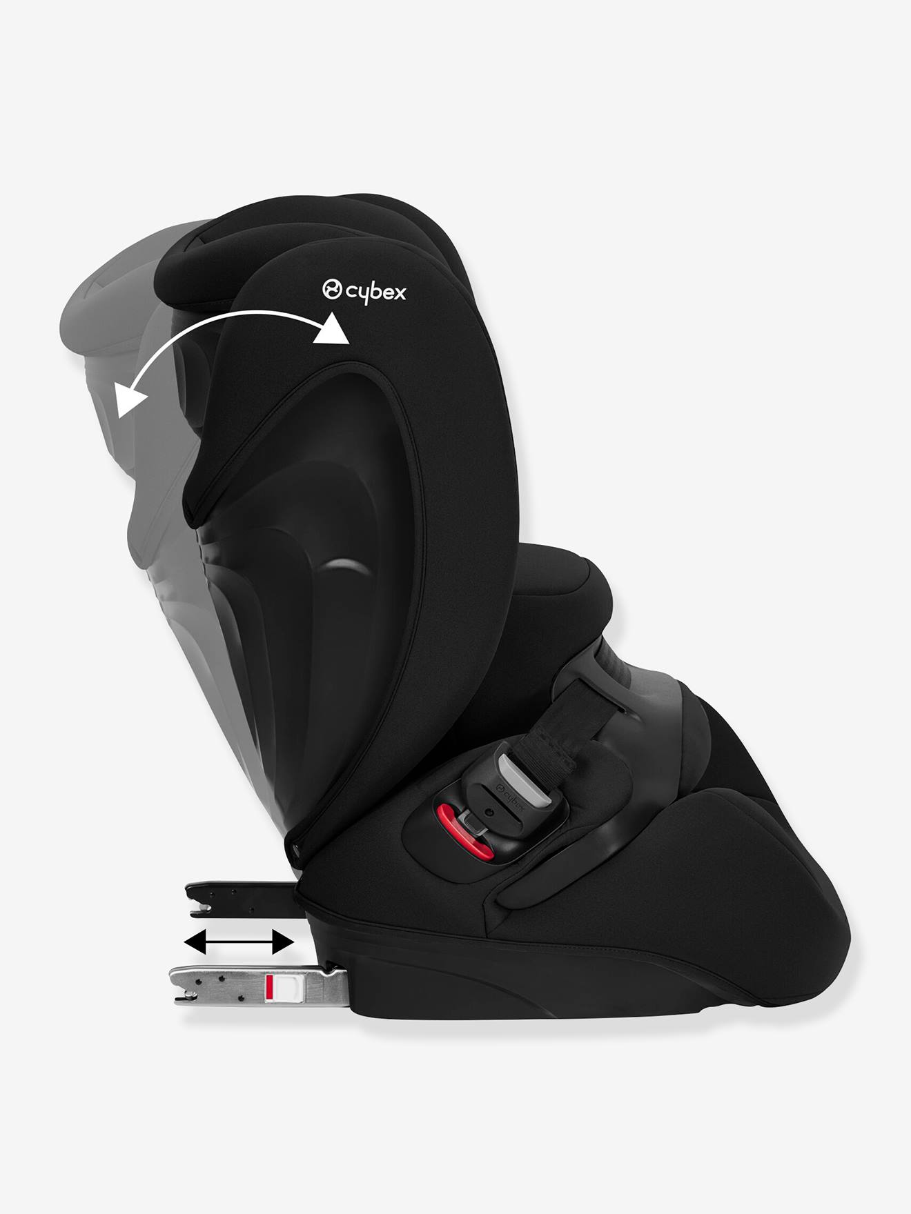 Cybex Mitwachsender Kindersitz Silver Pallas B i-Size CYBEX 76-150 cm, Gr. 1/2/3 - schwarz