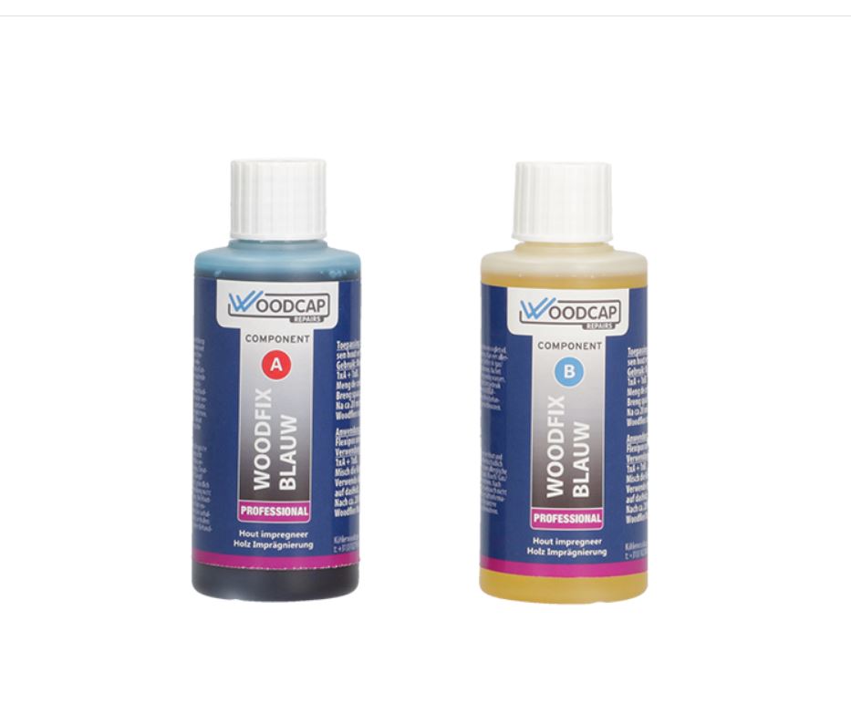 Köhler Woodcap 497007 Woodfix Blue Set 2-składnikowy płyn impregnacyjny