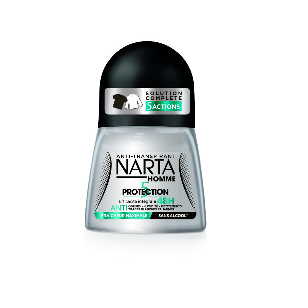 NARTA Narta Homme Protection Déodorant Bille  5-en-1