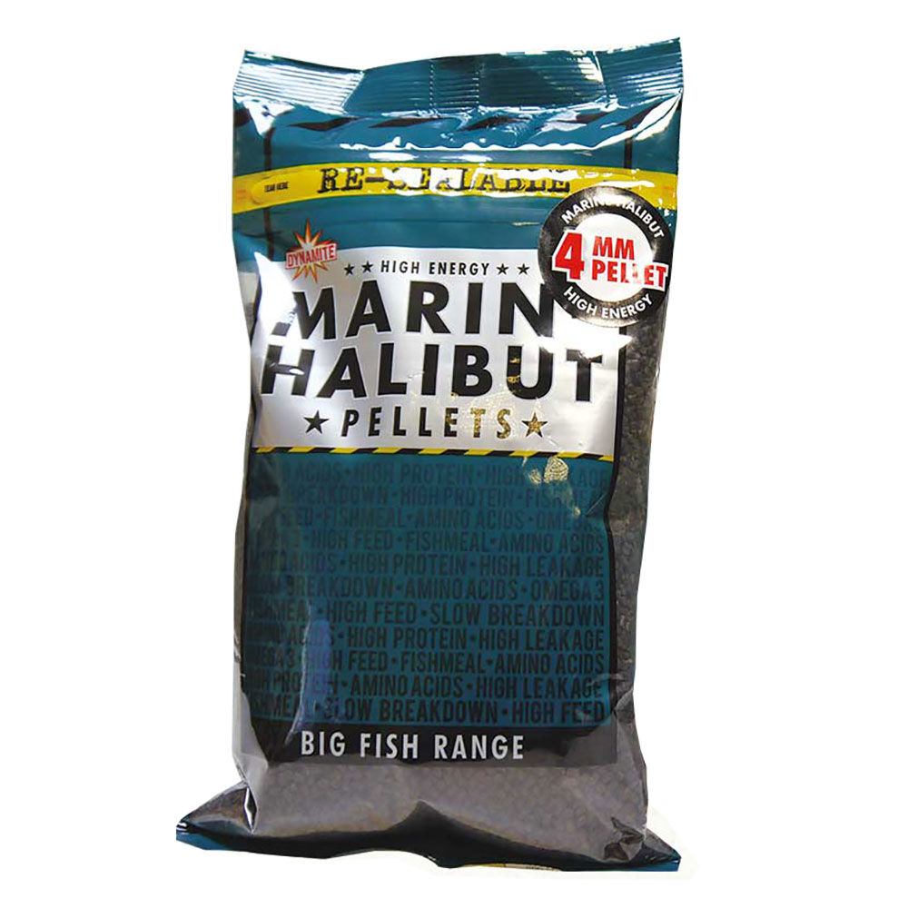Karperaaspellets, dynamiet aas, heilbotpellets voor de zeevisserij, 900 g