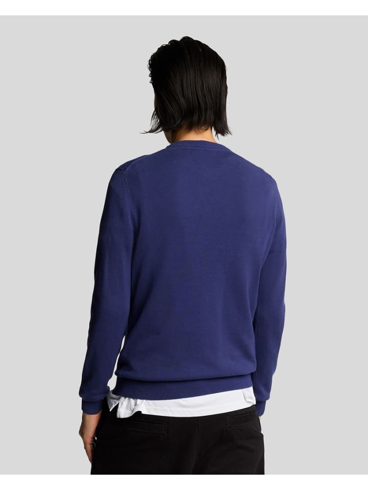 Lyle & Scott Strickpullover in Tiefes Indigo günstig kaufen