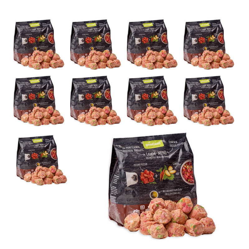 ProCani BARF/ Frostfutter ProCani frisch & fertig Menü 10x480g Lamm