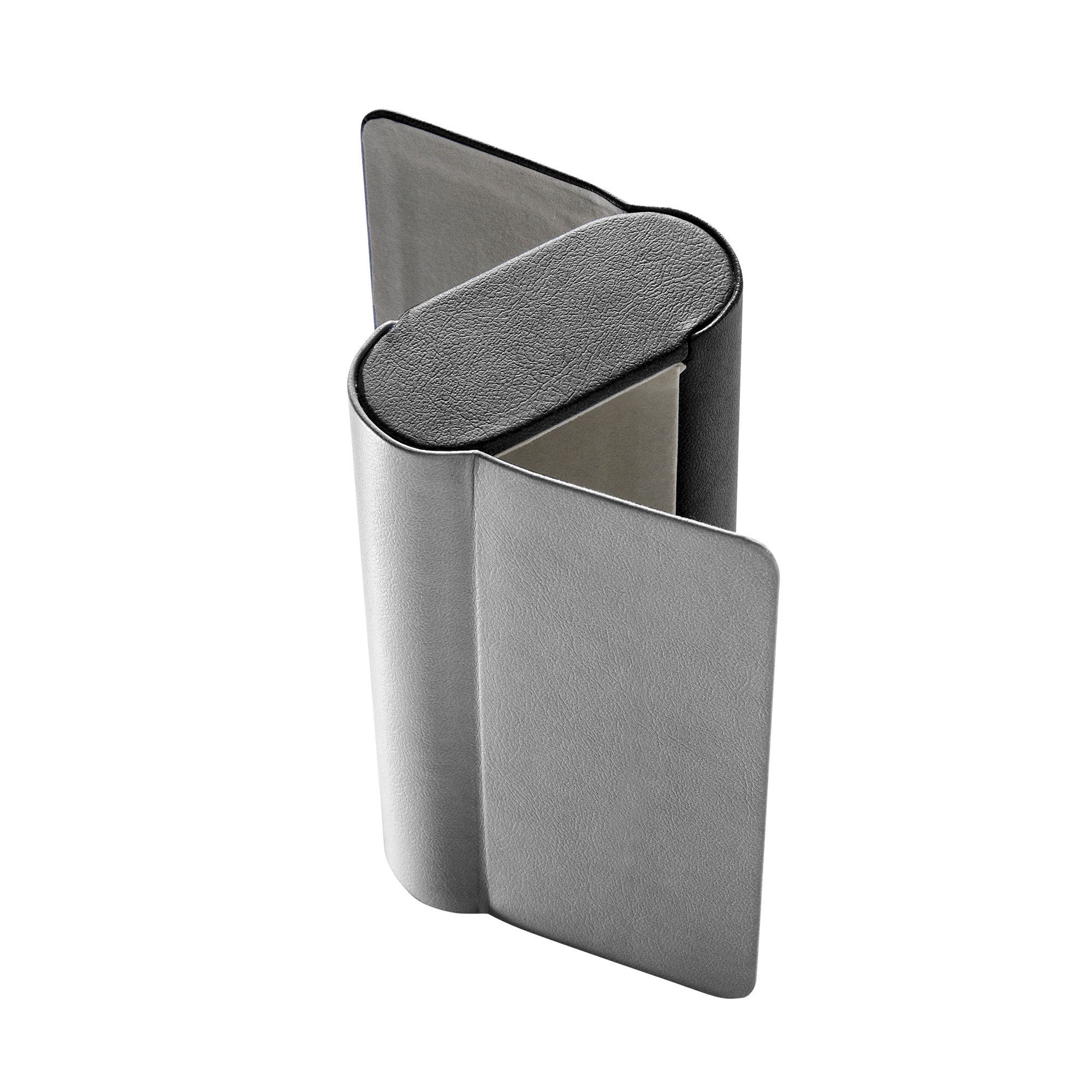 FEFI Brillenetui Hardcase Doppel-Brillenetui für zwei Brillen, inklusive Mikrofasertuch