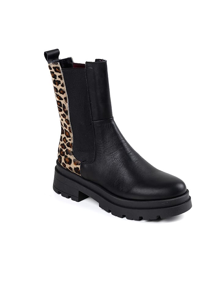 Anna Morellini Leder-Chelsea-Boots 
