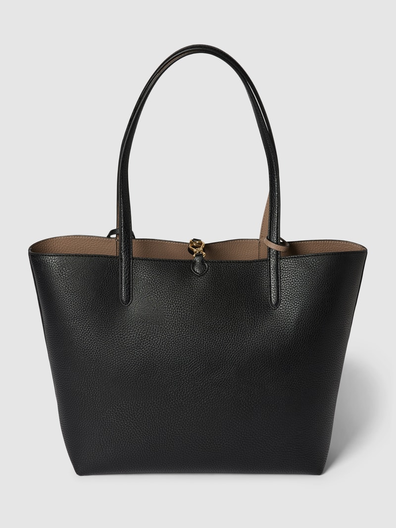 Shopper mit Wendefunktion in schwarz