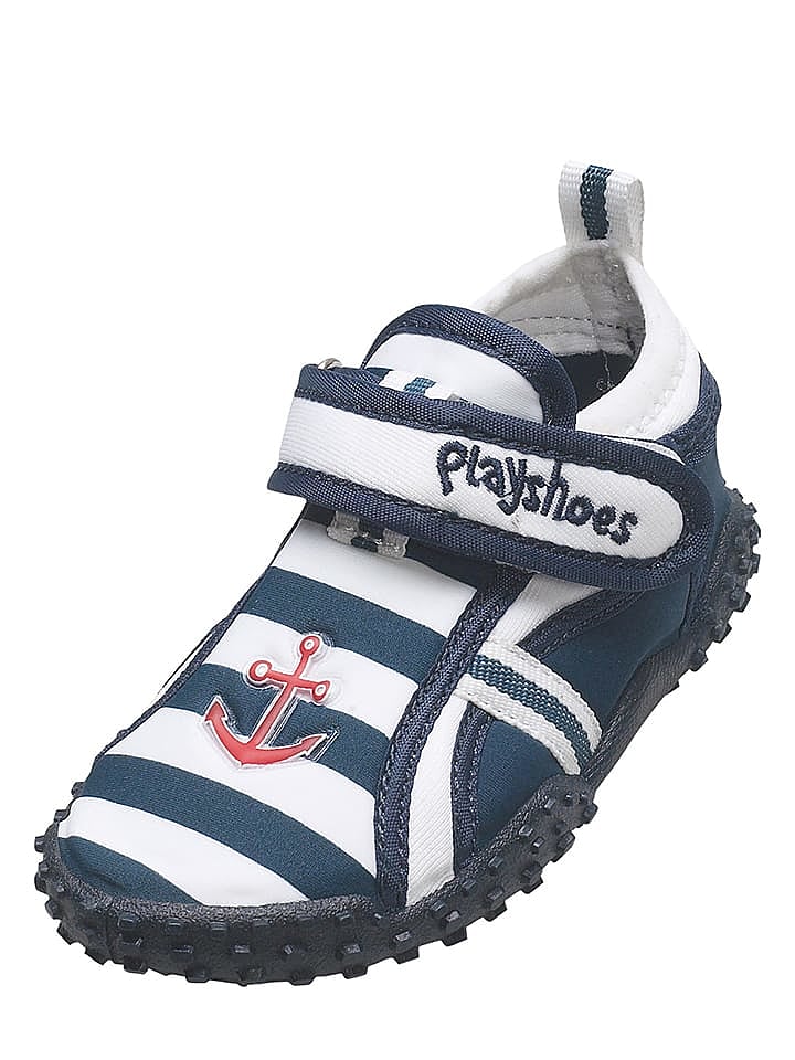 Playshoes Badeschuhe in Dunkelblau/ Weiß günstig kaufen 34/35