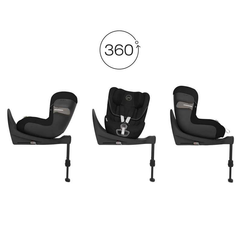 Siège auto groupe 0+/1 Sirona SX2 i-Size moon Black Cybex