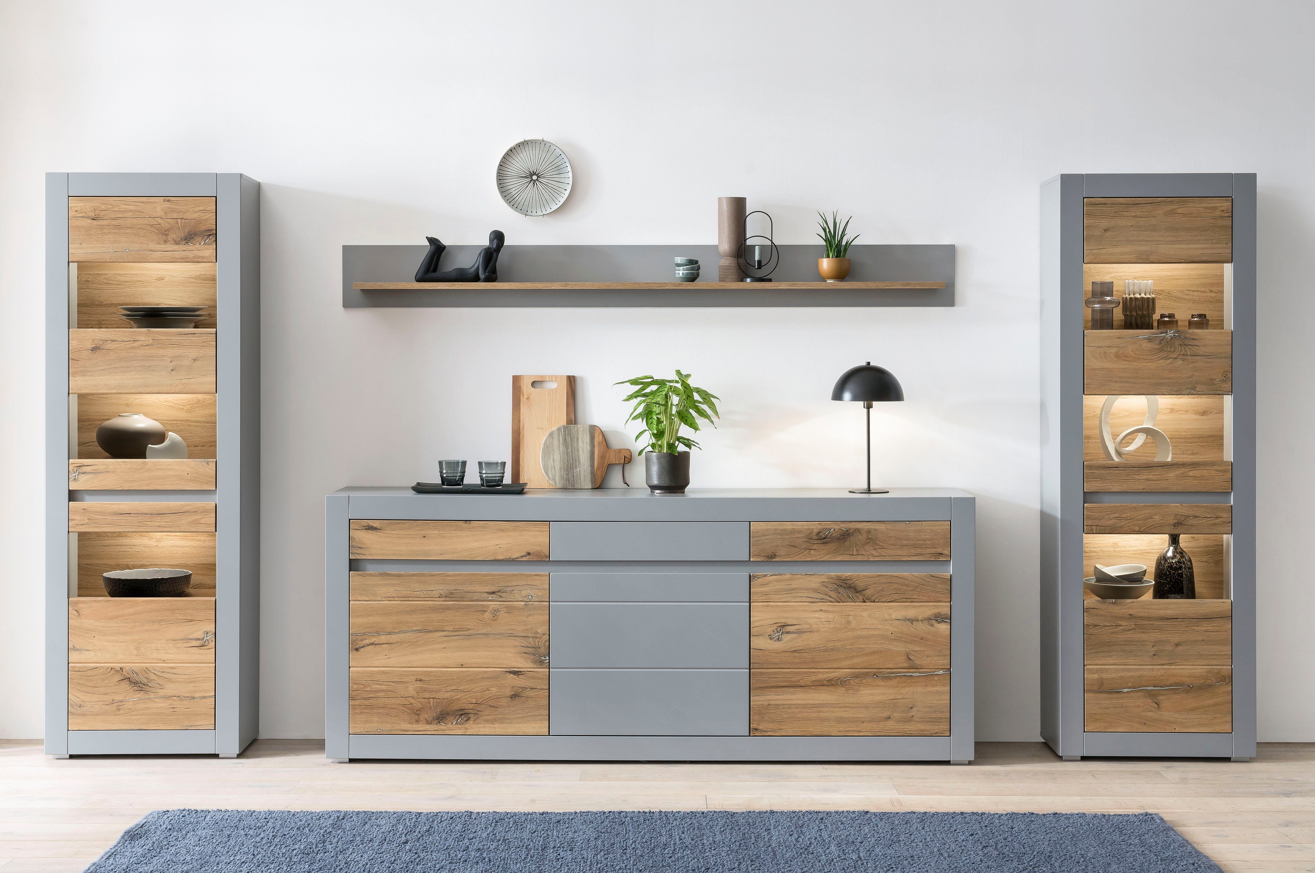 INOSIGN Esszimmer-Set CASABLANCA, (Set, 4-St), mit Soft-Close Funktion