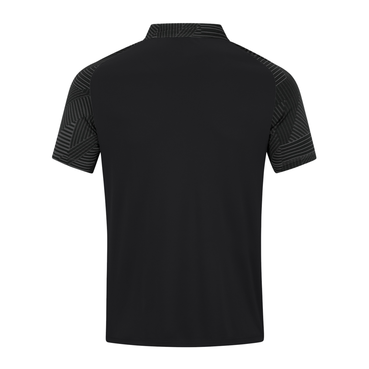JAKO Performance Polo Kids Schwarz Grau F804