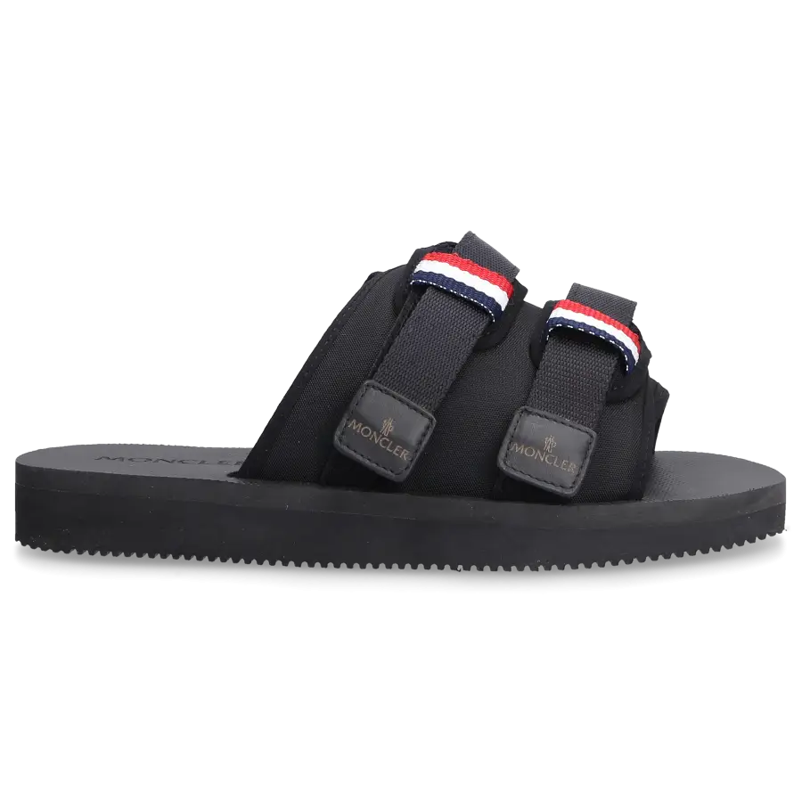 Moncler - Sandalen SLIDE WORKS Polyester - schwarz