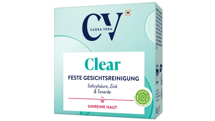 CV Clear Feste Gesichtsreinigung 65 g