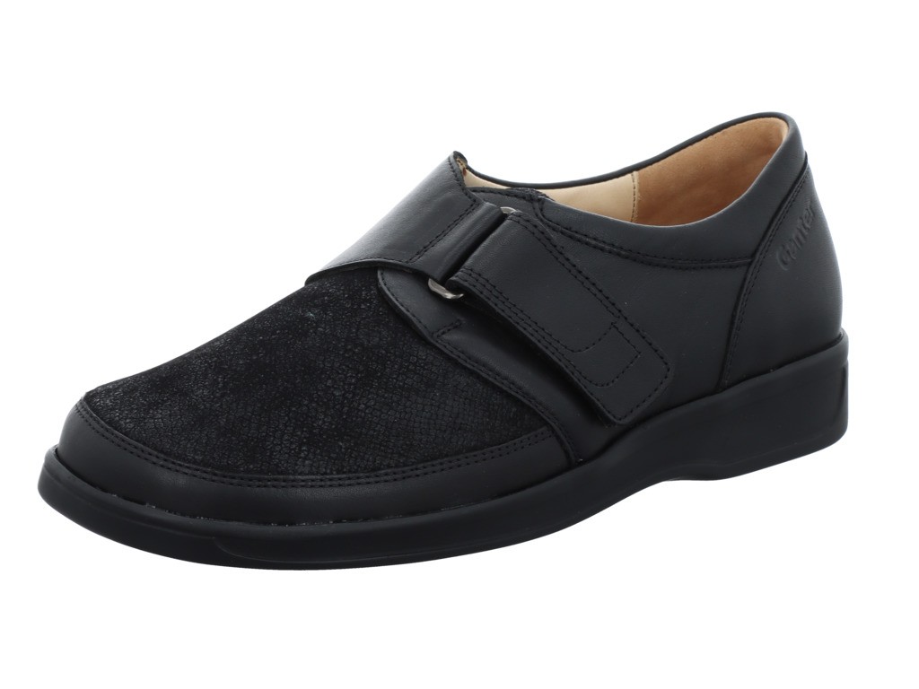 GANTER Sportliche Slipper schwarz KARIN