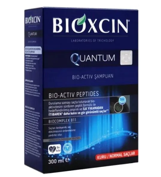 Bioxcin Šampon protiv opadanja kose s bioaktivnim peptidima za normalnu i suhu kosu