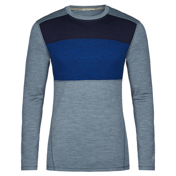 CLASSIC THERMAL MERINO BASE LAYER COLORBLOCK CREW BOXED Herren - Funktionsshirt