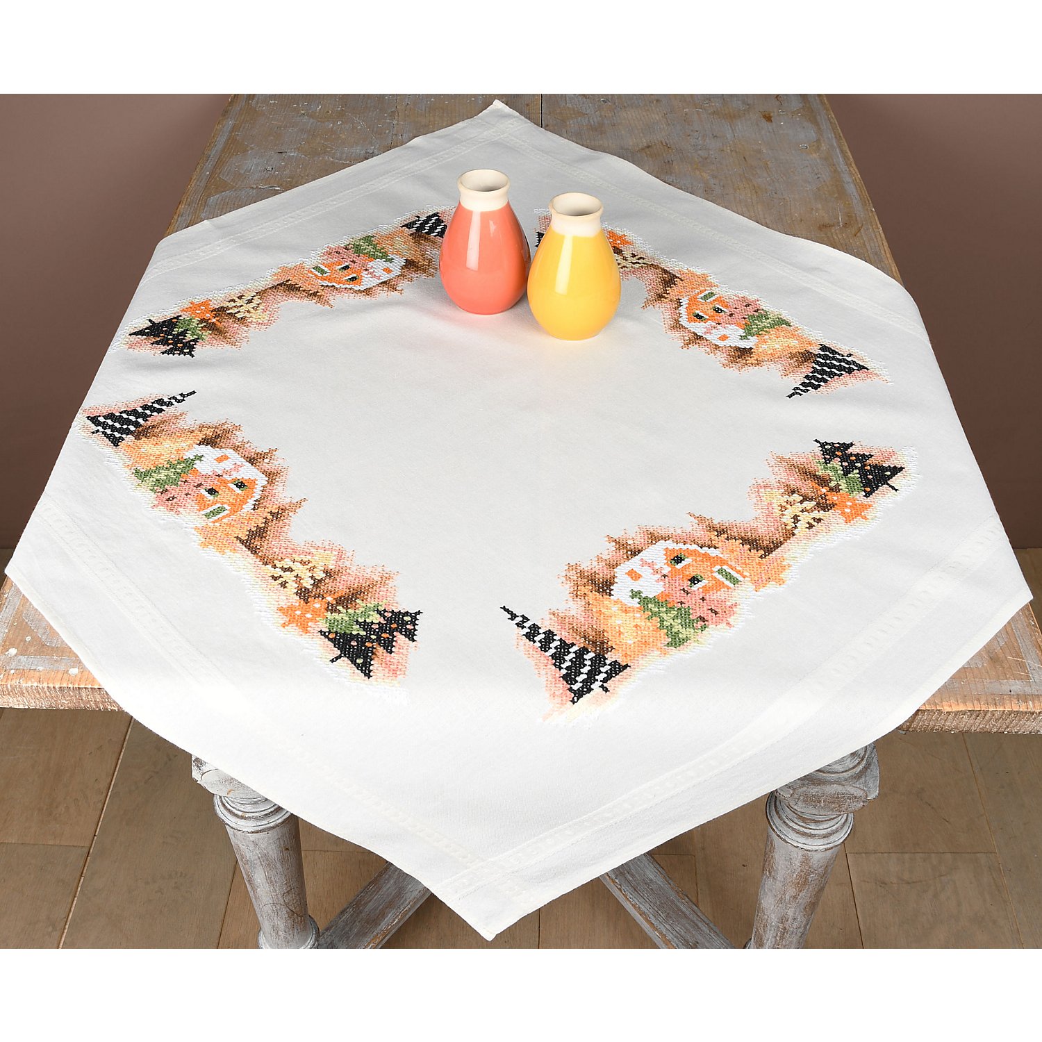 Stickmitteldecke 